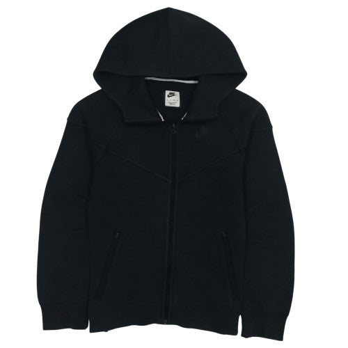Nike Men's Black XS Full Zip Fleece Hoodie