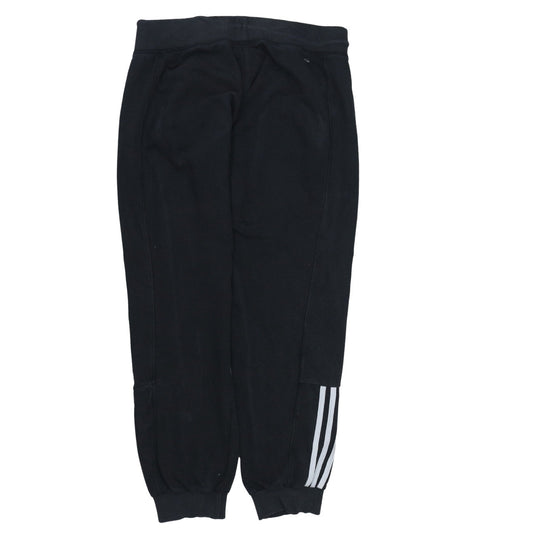 Adidas Women's Black Jogger Sweatpants Size M Essentials 3-Stripes
