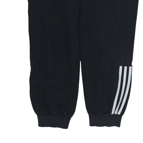 Adidas Women's Black Jogger Sweatpants Size M Essentials 3-Stripes