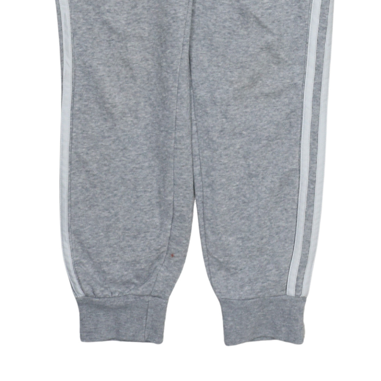 Adidas Womens Grey XS Track Pants Elastic Waist Side Stripe