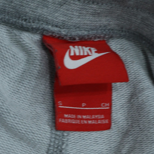 Nike Mens Grey Jogger Sweatpants Small Regular Fit Sportswear