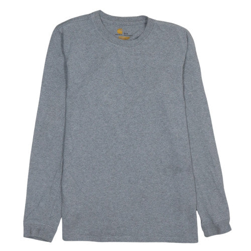 Carhartt Men's Grey S Classic Crew Neck Pullover Sweatshirt