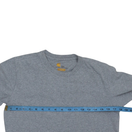 Carhartt Men's Grey S Classic Crew Neck Pullover Sweatshirt