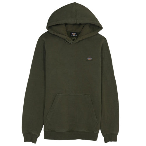 Dickies Men’s Green Small Pullover Hoodie Regular Fit Logo Fleece