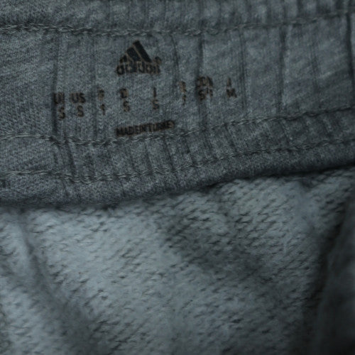 Adidas Mens Grey Jogger Sweatpants M Regular Fit Elastic Waist Activewear