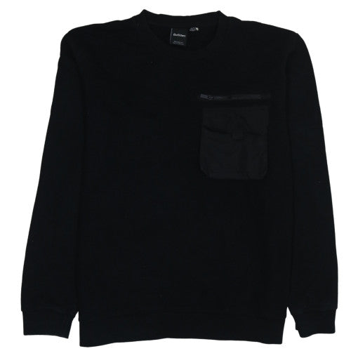 Outfitters Men's Black XL Relaxed Fit Pullover Sweatshirt