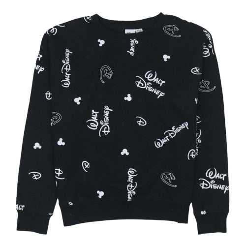 Disney x Primark Women's Black XS Pullover Sweatshirt