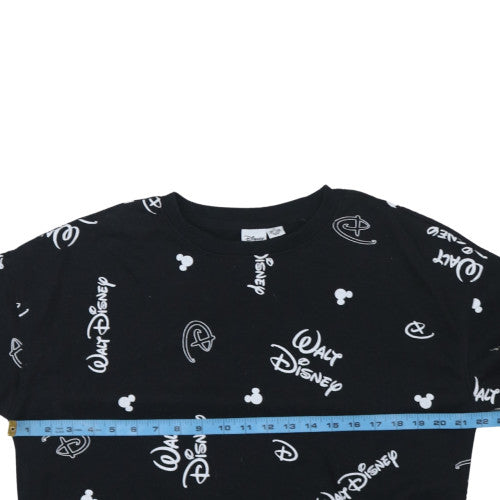 Disney x Primark Women's Black XS Pullover Sweatshirt
