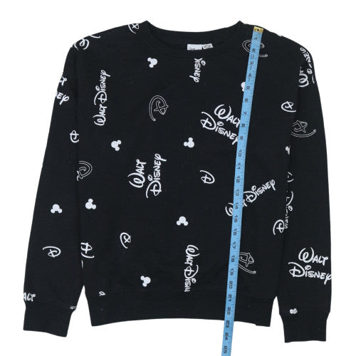 Disney x Primark Women's Black XS Pullover Sweatshirt