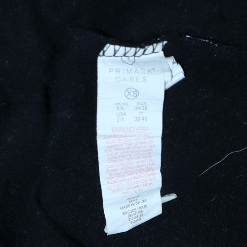 Disney x Primark Women's Black XS Pullover Sweatshirt