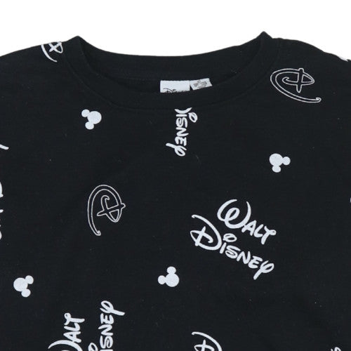 Disney x Primark Women's Black XS Pullover Sweatshirt