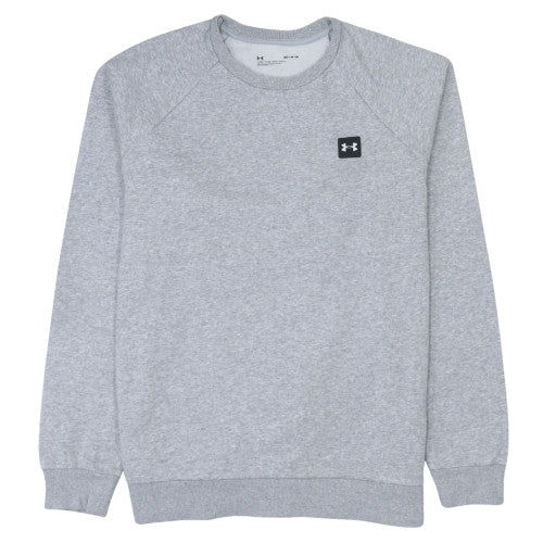 Under Armour Men's Grey Medium Pullover Sweatshirt Crew Neck