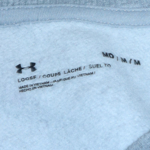 Under Armour Men's Grey Medium Pullover Sweatshirt Crew Neck