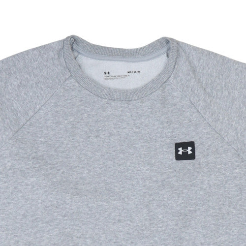 Under Armour Men's Grey Medium Pullover Sweatshirt Crew Neck