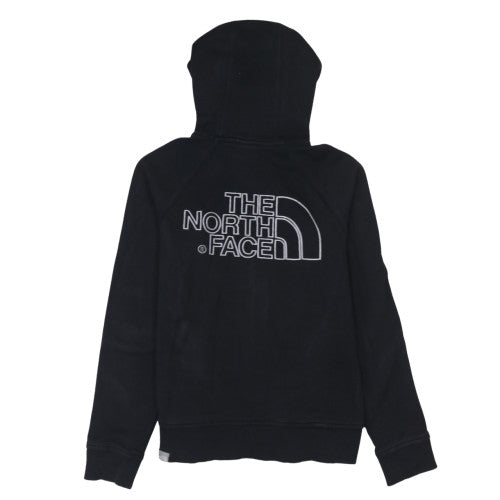 The North Face Womens Black Full Zip Hoodie M Cotton Casual Outdoor