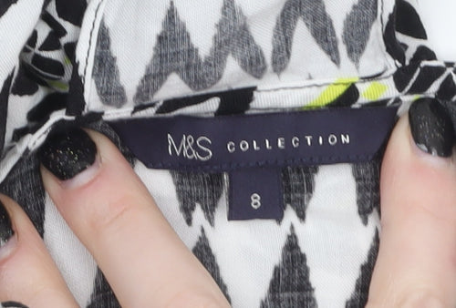 Marks and Spencer Women’s Multicoloured Size 8 Halter Maxi Dress