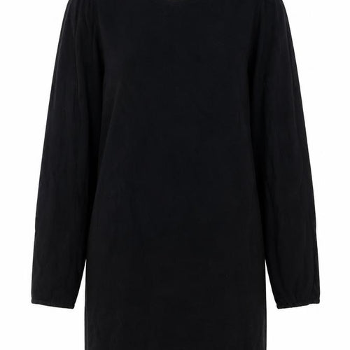 Next Women’s Black Long Sleeve Knit Tunic Jumper Size 12 Tall