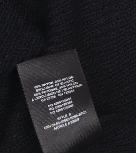 Wilfred Black High Neck Knit Tank Top Women's XL
