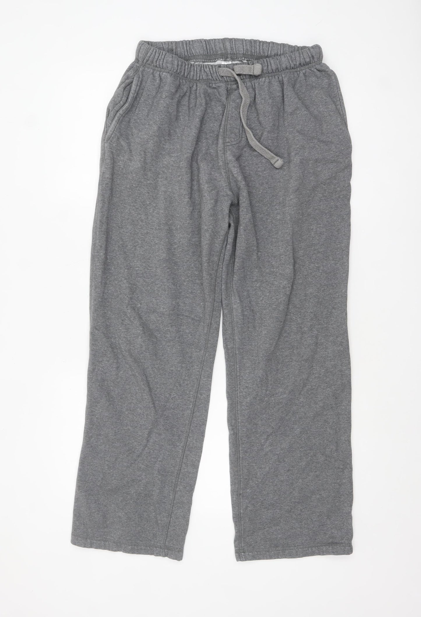 TU Men’s Grey Sweatpants M Regular Fit Cotton Blend