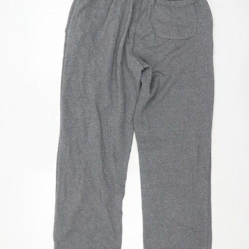 TU Men’s Grey Sweatpants M Regular Fit Cotton Blend