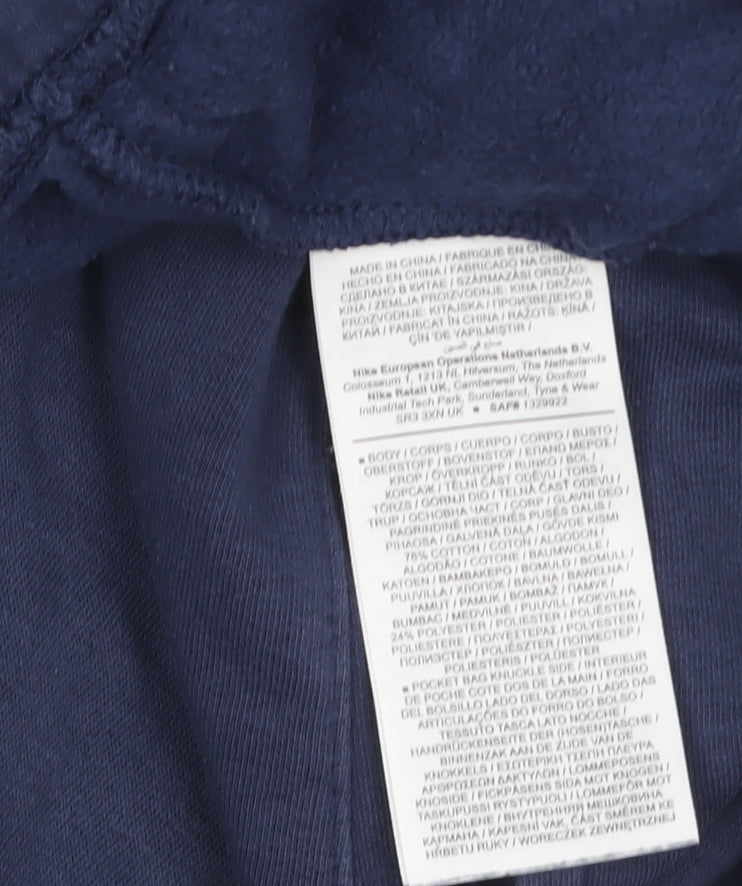Nike Men's Blue XS Jogger Sweatpants Tapered Fleece