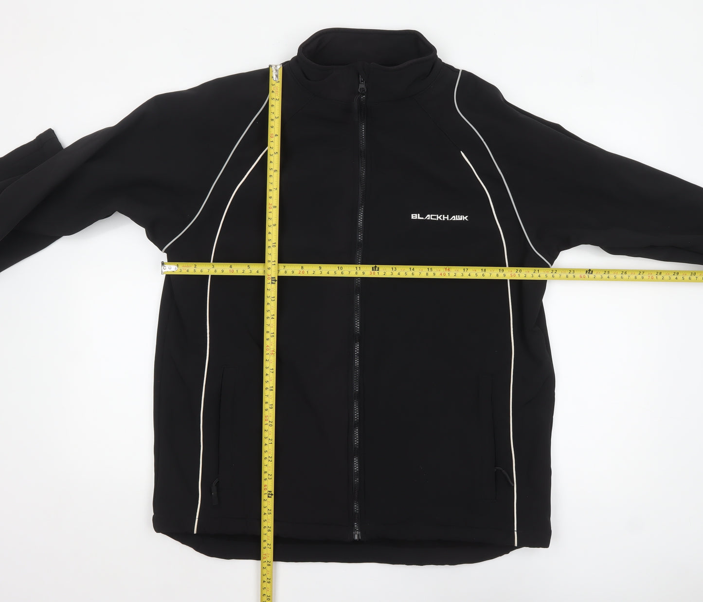 Blackhawk Men's Black Softshell Jacket XL Windproof Full Zip