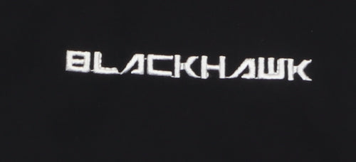 Blackhawk Men's Black Softshell Jacket XL Windproof Full Zip