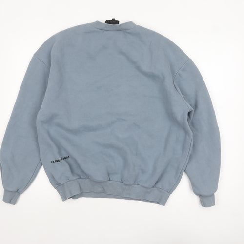 Meshki Unisex Blue XS Pullover Fleece Sweatshirt