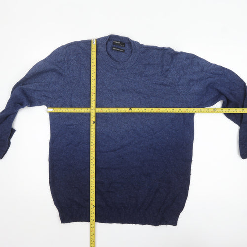 Marks and Spencer Men’s Blue Cashmere Blend Wool Jumper XL