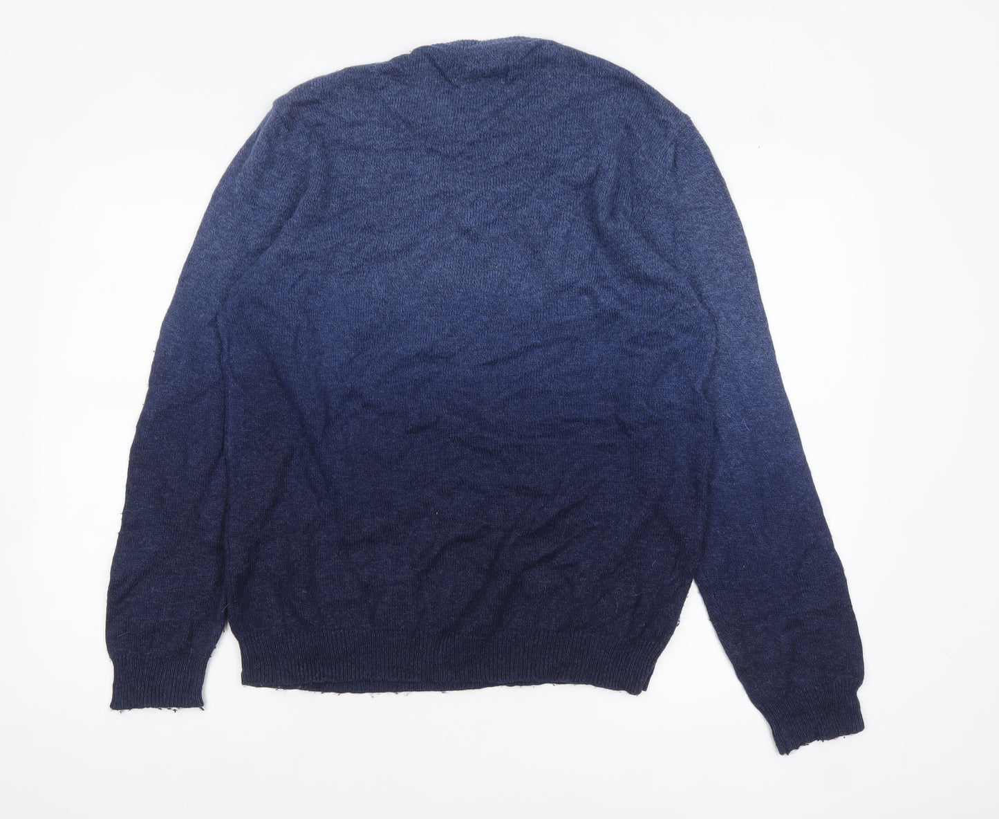Marks and Spencer Men’s Blue Cashmere Blend Wool Jumper XL