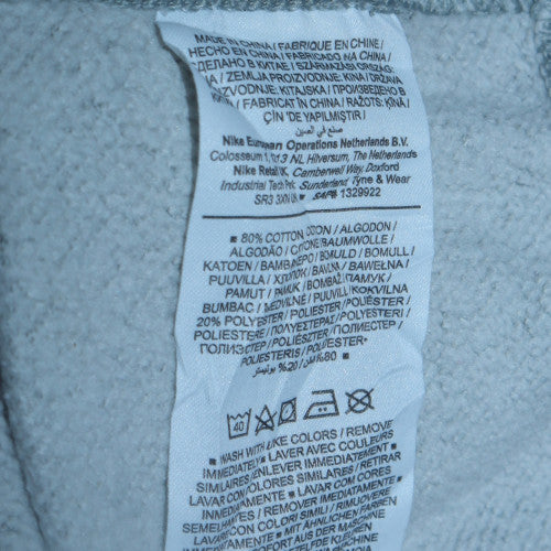 Nike Men's Grey Crew Neck Pullover Sweatshirt Size S