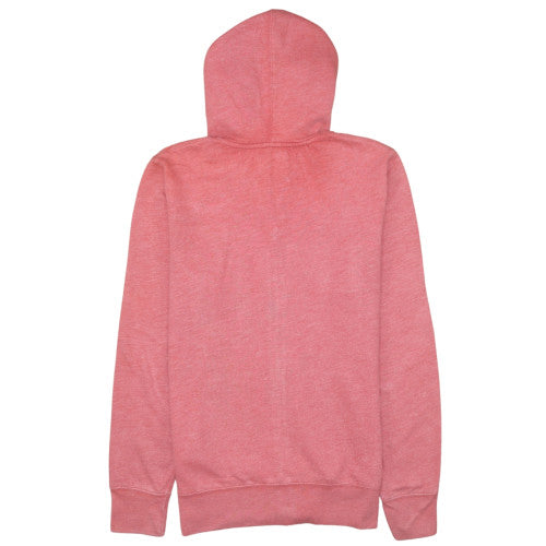 Levi's Women's Pink Full Zip Hoodie Small Standard Fit Sweatshirt