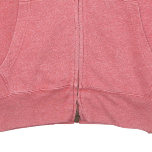 Levi's Women's Pink Full Zip Hoodie Small Standard Fit Sweatshirt