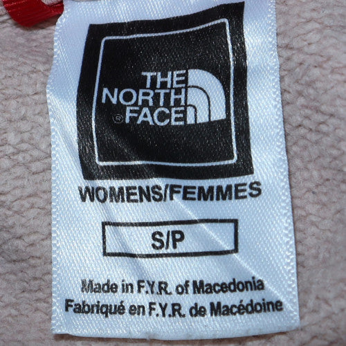 The North Face Womens Beige Pullover Hoodie Small 100% Cotton Casual