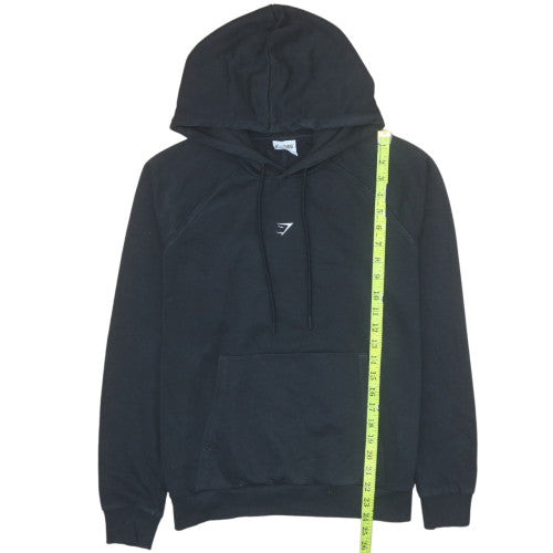 Gymshark Men's Black Pullover Hoodie Size M Regular Fit