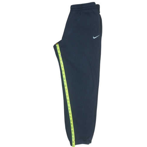 Nike Men's Blue Fleece Jogger Trousers Size M Regular Fit