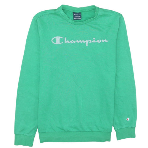 Champion Teens Green XL Pullover Logo Sweatshirt