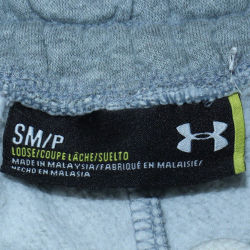 Under Armour Men's Grey Jogger Sweatpants S Fleece Drawstring Activewear