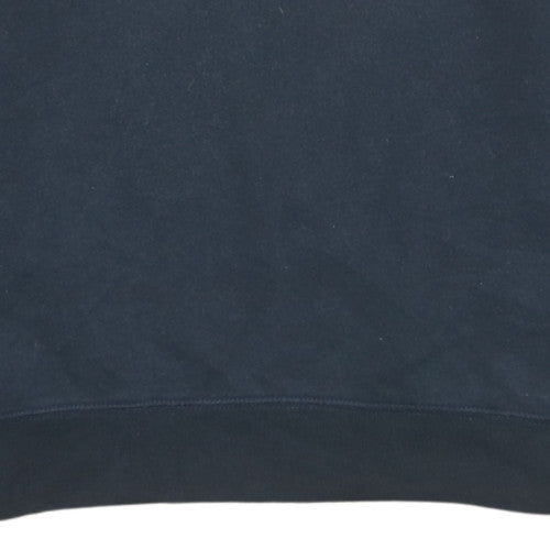 GAP Men's Black Crew Neck Logo Pullover Sweatshirt Size S