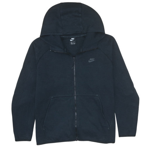 Nike Men's Black XL Full Zip Hoodie Fleece Sweatshirt
