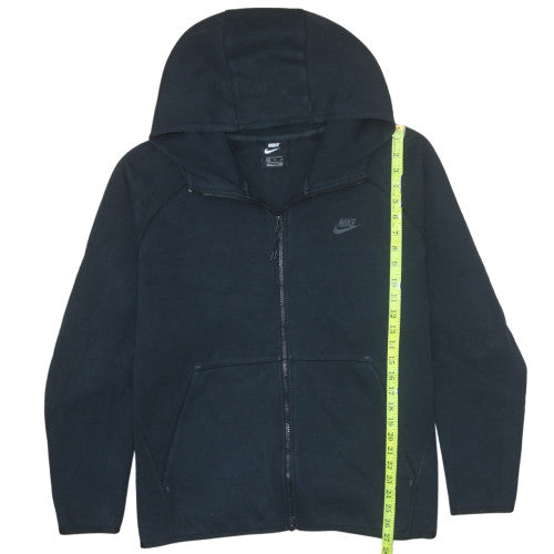 Nike Men's Black XL Full Zip Hoodie Fleece Sweatshirt