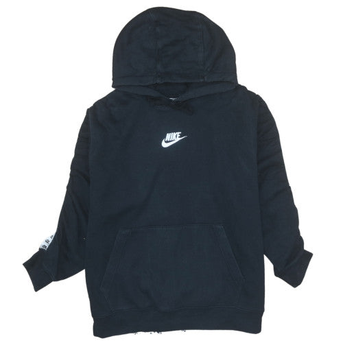 Nike Men’s Black L Pullover Hoodie Fleece Logo Sportswear
