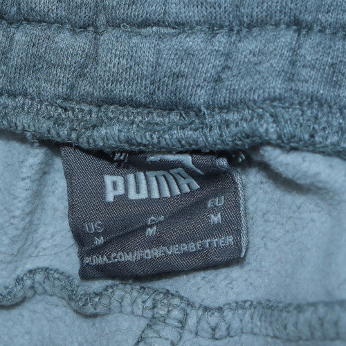 Puma Men's Grey Fleece Jogger Sweatpants Size M Regular Fit