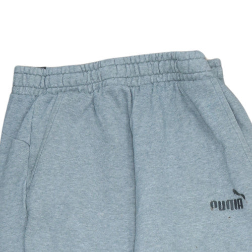 Puma Men's Grey Fleece Jogger Sweatpants Size M Regular Fit