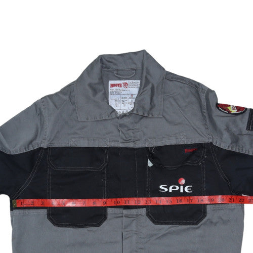 Roots Men’s Grey Workwear Jacket L 40in Reflective Safety Industrial