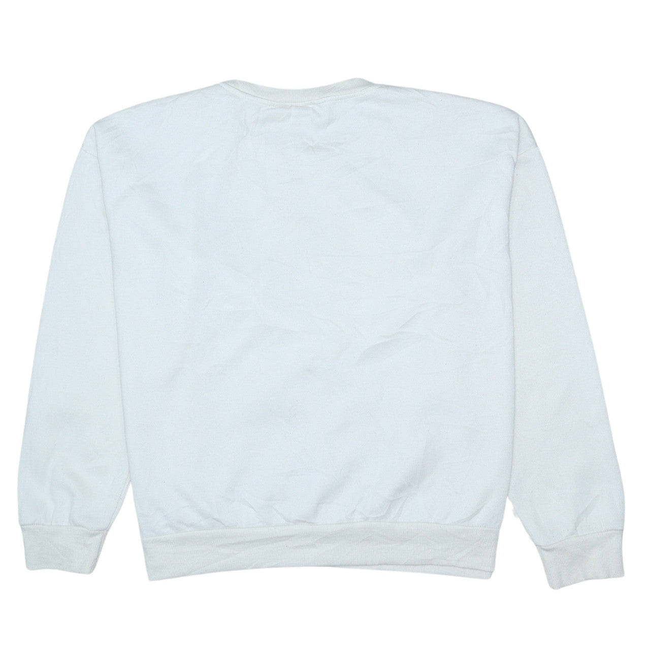 Disney Women White Dumbo Pullover Sweatshirt Size L