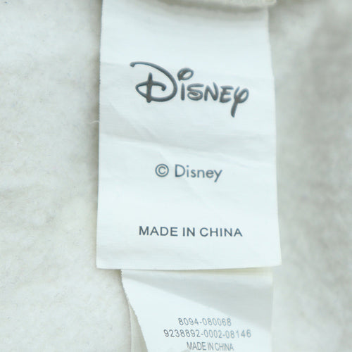 Disney Women White Dumbo Pullover Sweatshirt Size L
