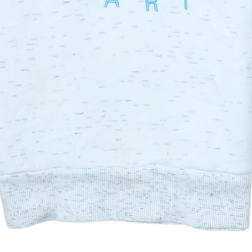 Kenzo Girls White Tiger Embroidered Pullover Sweatshirt 8 Years