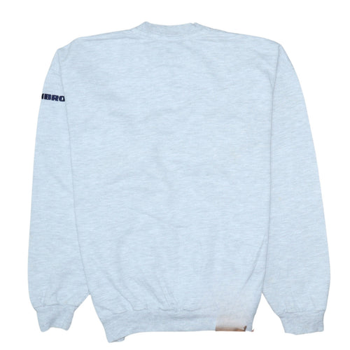 Umbro Men's Grey Small Crew Neck Pullover Sweatshirt