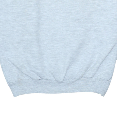 Umbro Men's Grey Small Crew Neck Pullover Sweatshirt